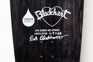 Blackhart OG Stripes Skateboard - Limited Edition