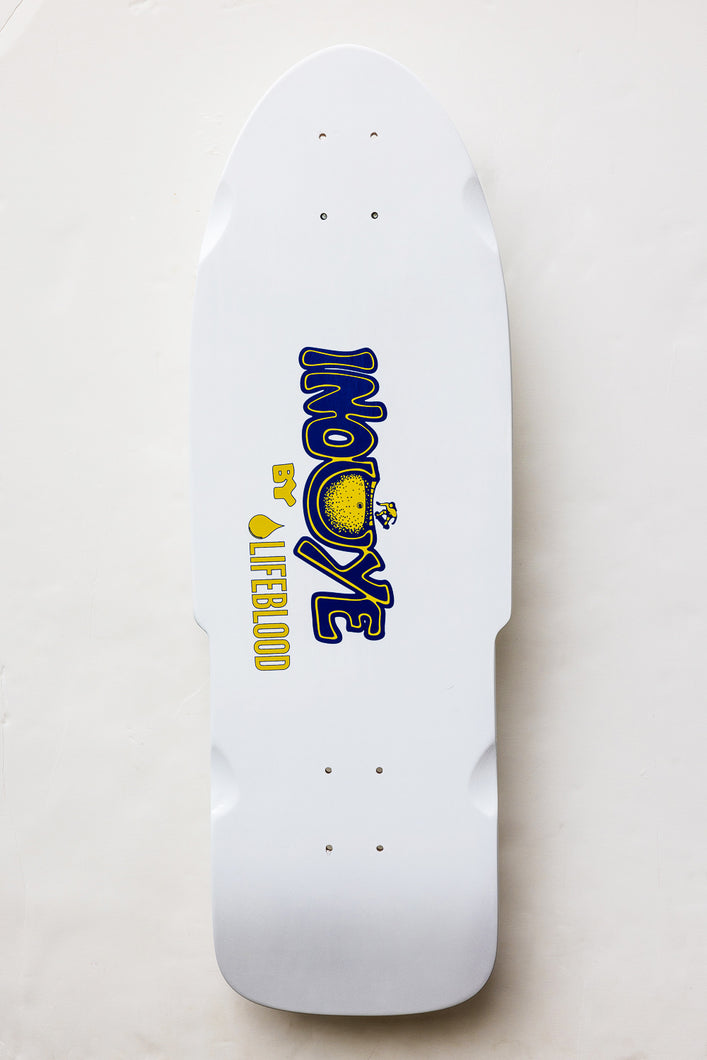 IPS Stinger Skateboard - OG White Dipped - Limited Edition