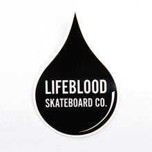 Load image into Gallery viewer, Lifeblood Skateboards Decal